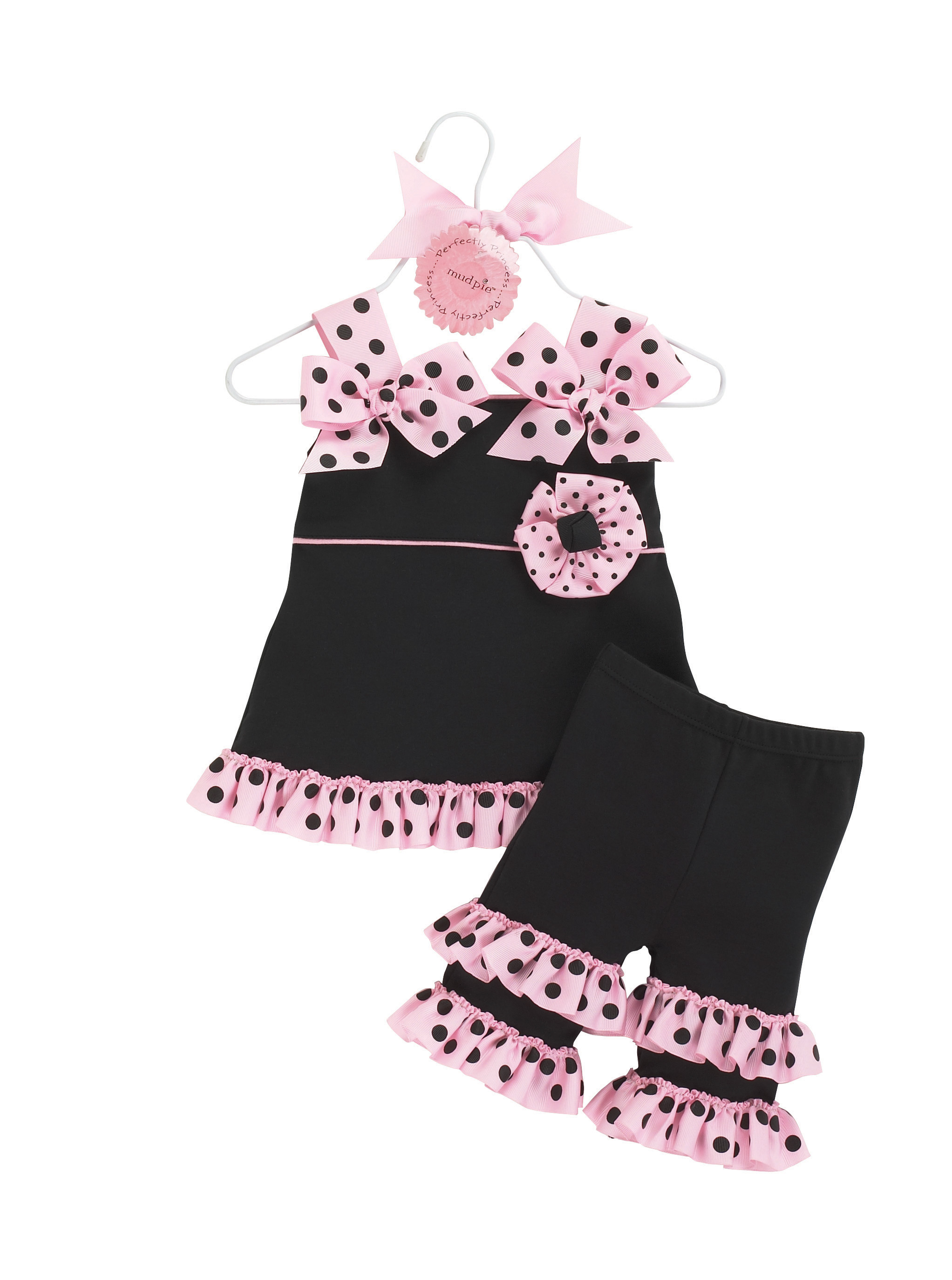 Perfectly Princess Capri Set-mud pie, boutique clothing