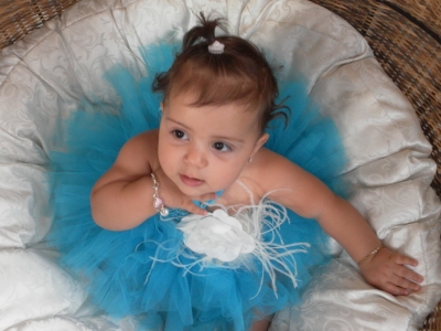 Ella Ocean Breeze Crochet Tutu Dress-Baby Tutu,Crochet Tutu Dress,Halter Neck Tutu Dress
