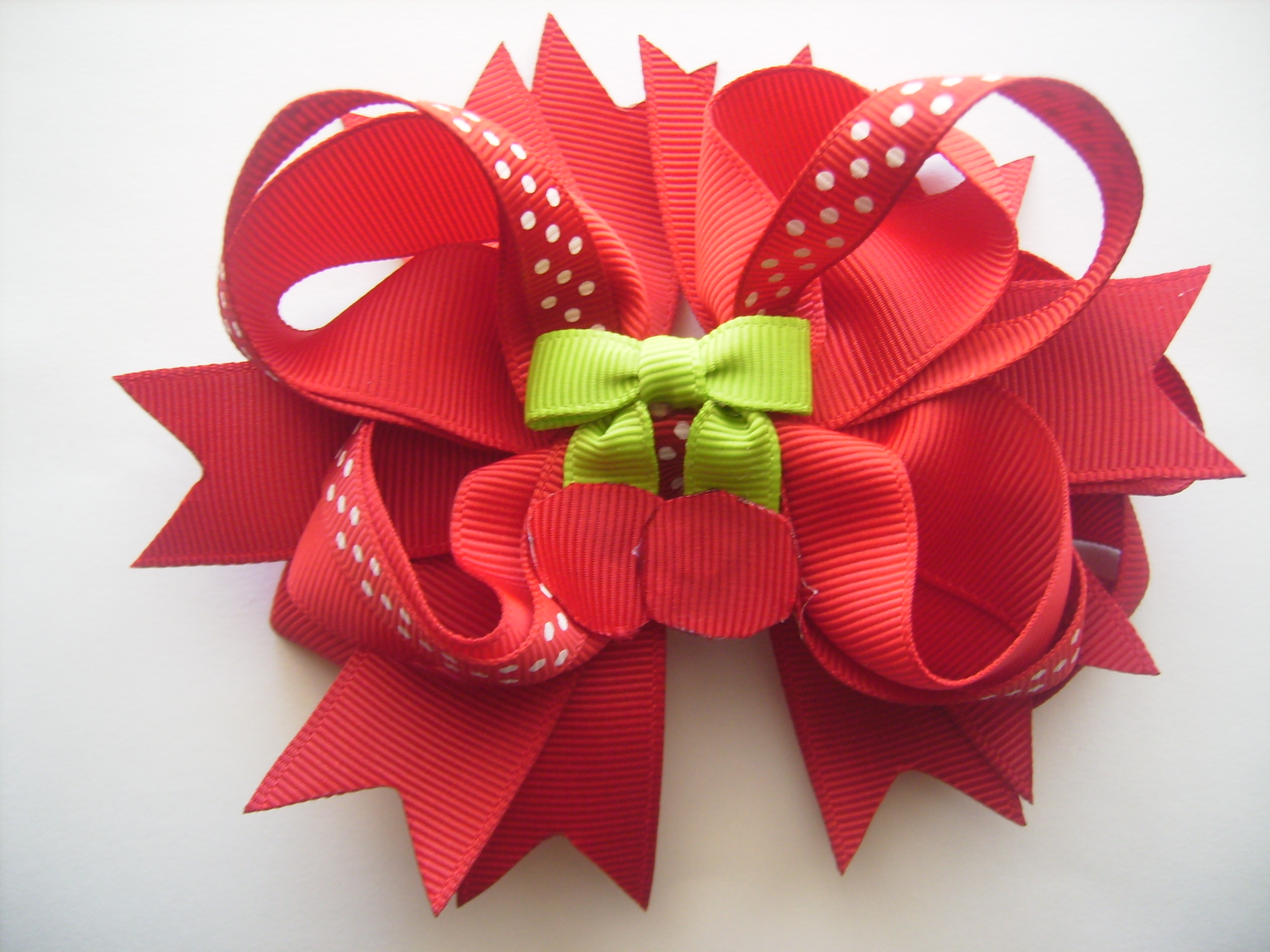 Christmas Hair Bow-Chistmas Bow,Baby hair Bow,Christmas Hair Bow